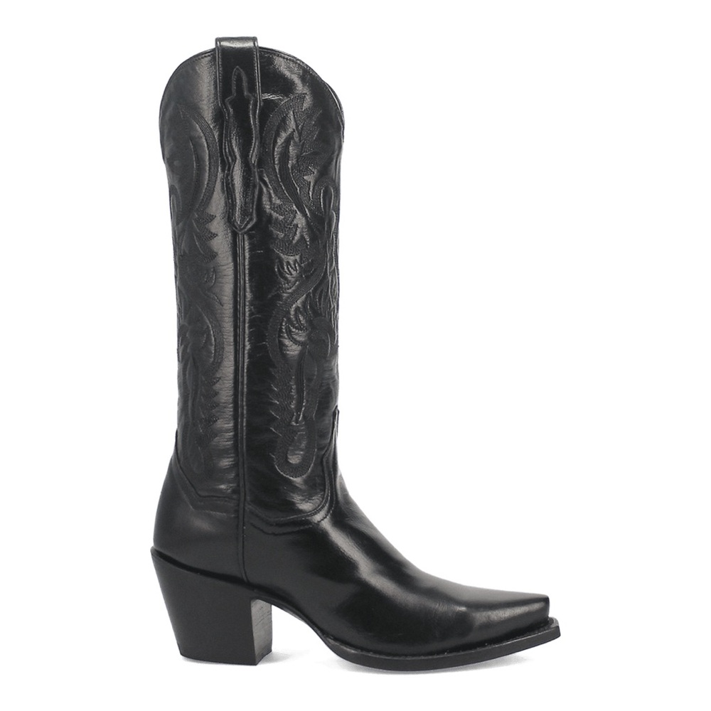 Dan Post ‘Maria’ black leather cowboy boots, size 8.5 - Picture 2 of 16